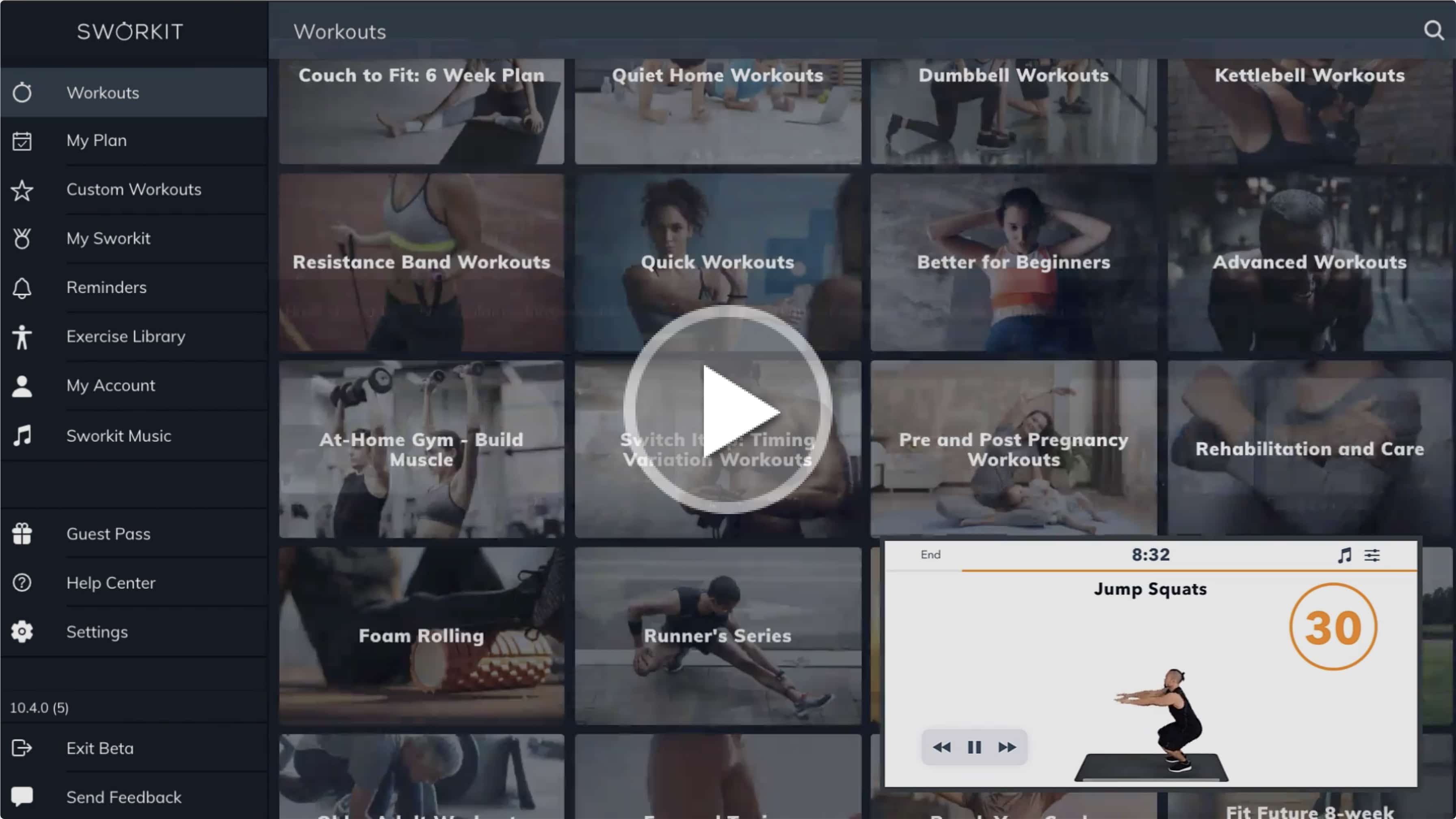 Craft your own workout routines with Sworkit