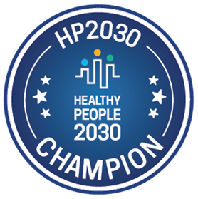Health People 2030 badge