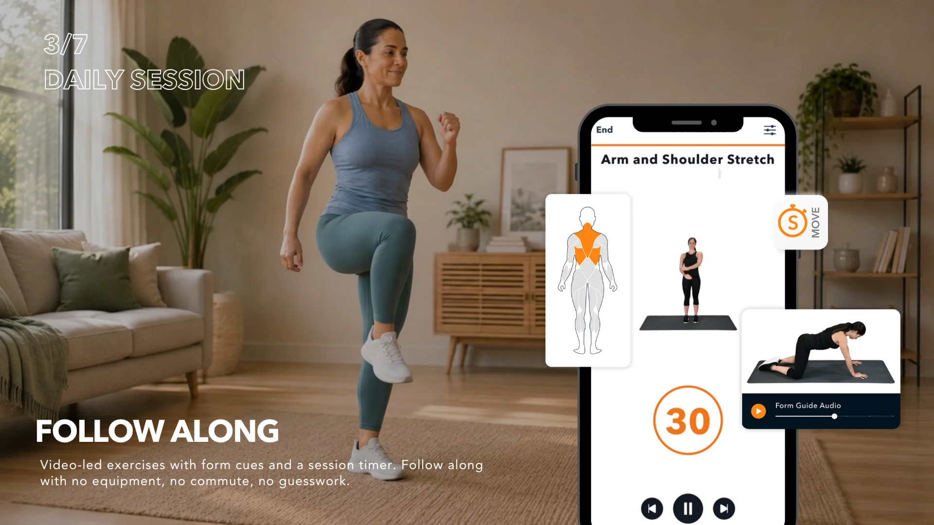How Sworkit Move works — step 3