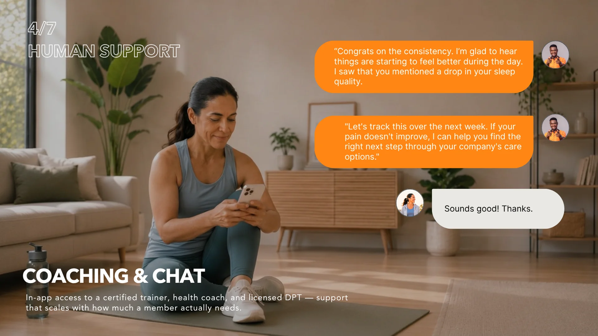 How Sworkit Move works — step 4