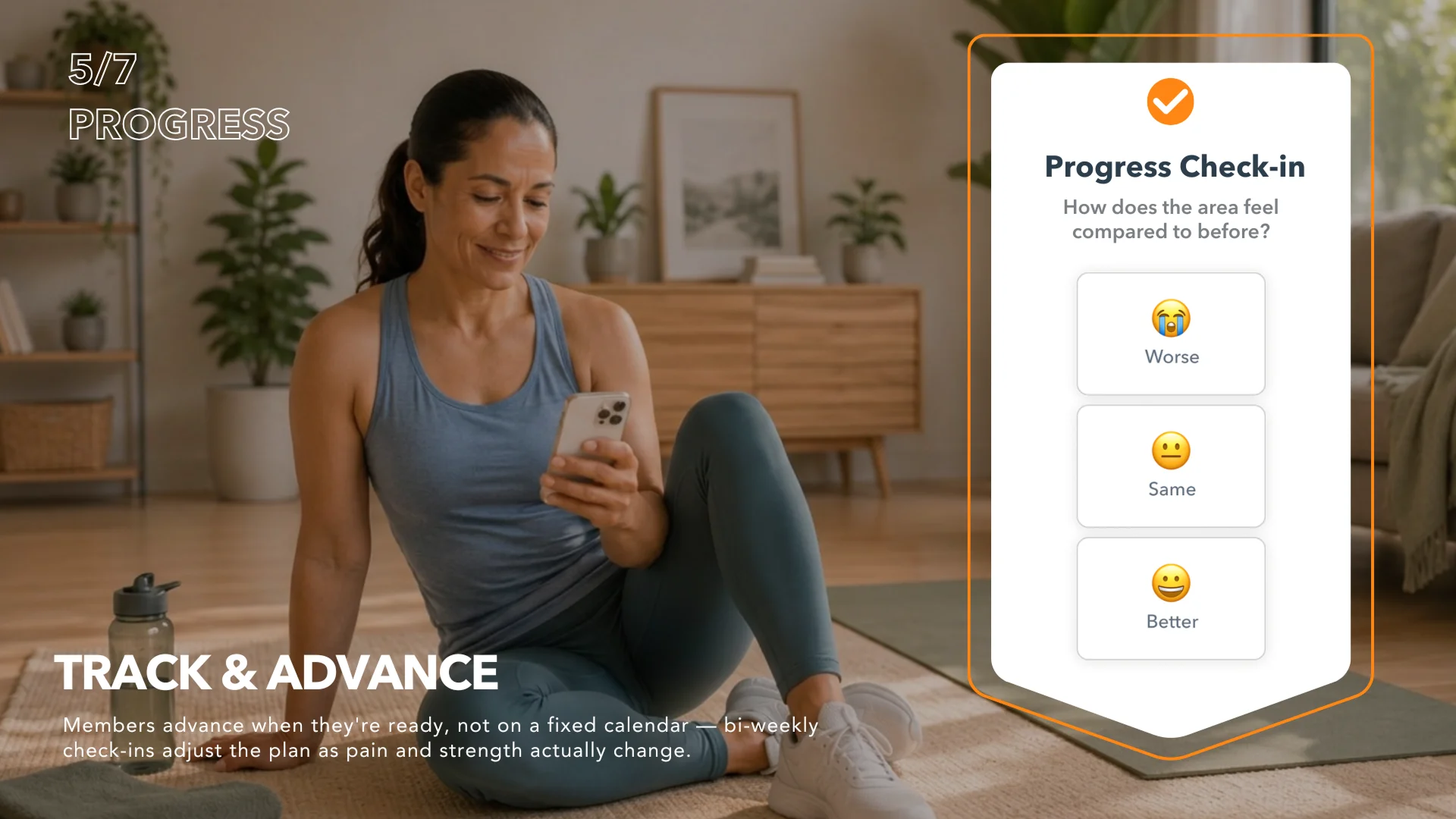 How Sworkit Move works — step 5