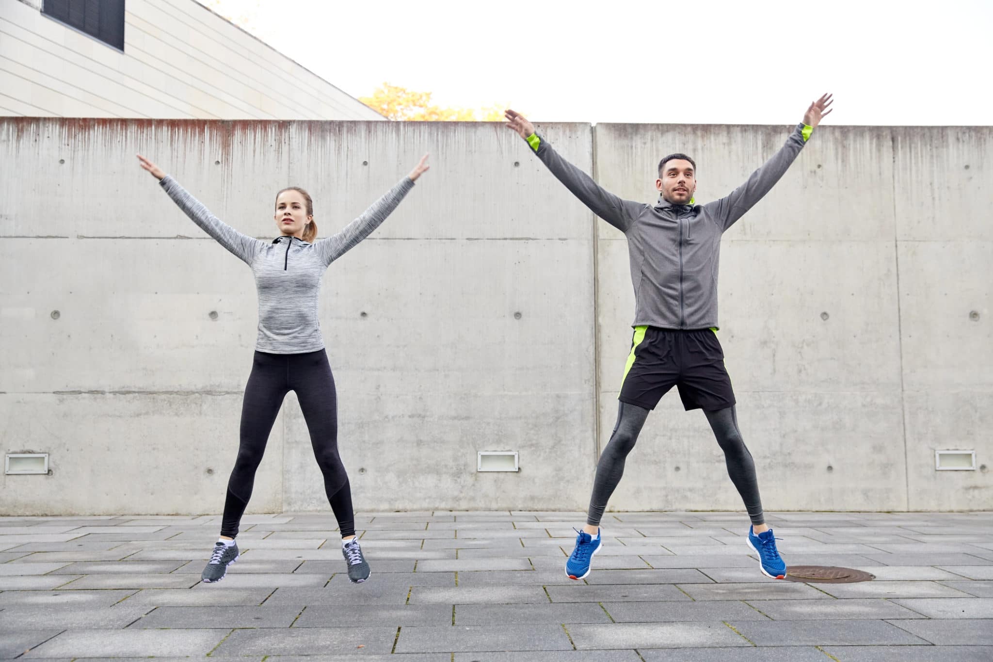 Exercise Spotlight Jumping Jacks