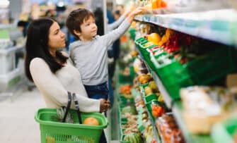 showing for healthy foods on a budget